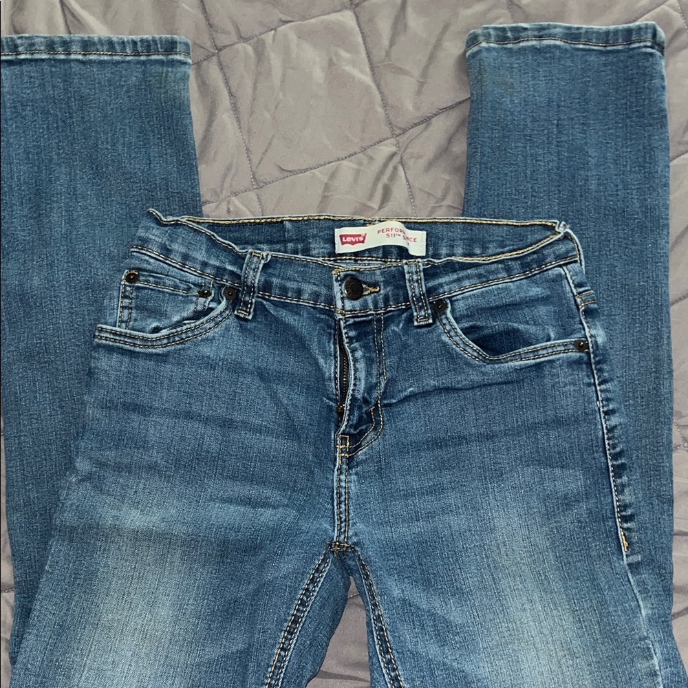 Levi 511 boy Straight Leg Blue Jeans